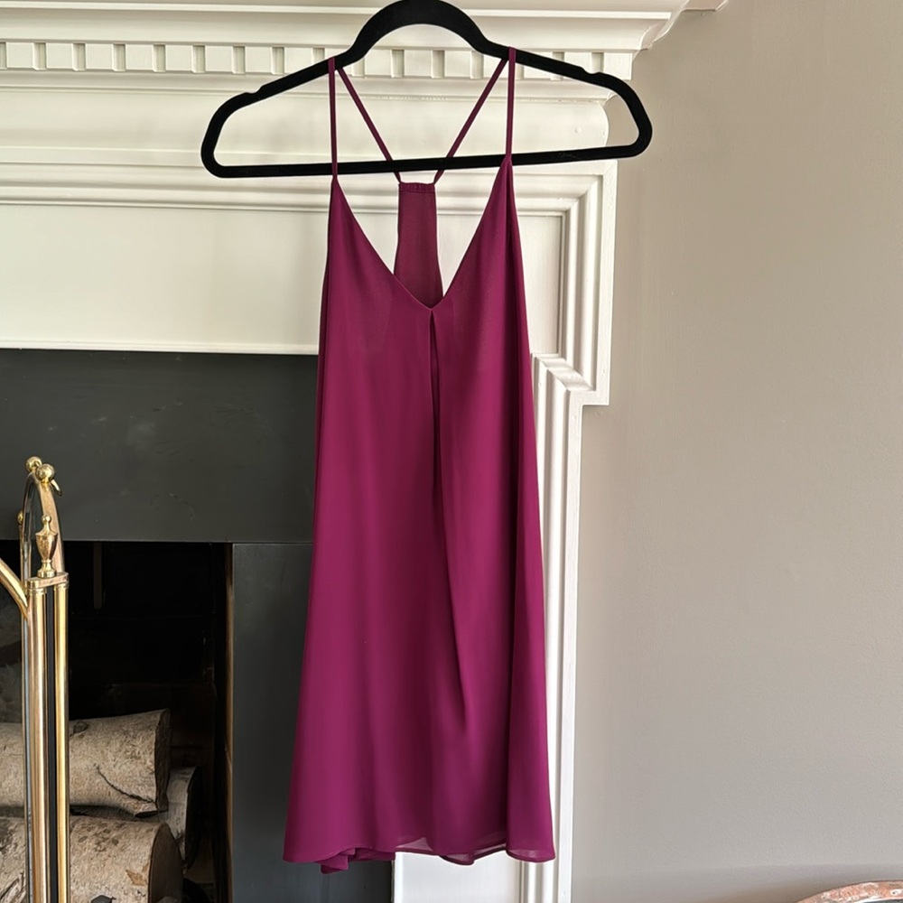 Alice + Olivia dress - burgundy